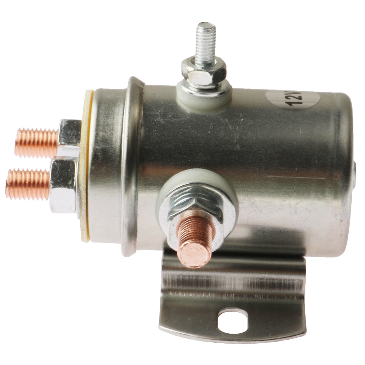 Solid Spare Solenoid Relay Switch For Prestolite & Ramsey Winch Golf Continuous Duty 5 Term