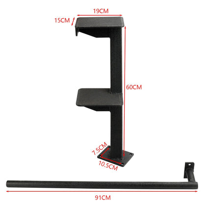 3 Step Combo Step bass Boat Trailer Steps