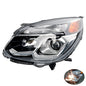 Halogen Chrome Headlight Assy Front Left Dirver Side For 2016-2017 Chevy Equinox