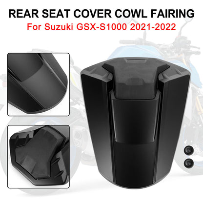 Rear Seat Cover Cowl Fairing For Suzuki GSXS 1000 GSX-S1000 21-24 Matt Black