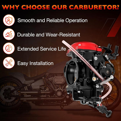 CV40 Carburetor For 88-16 Harley Davidson Sportster 883 1200 XL883 XLH1200 Carb