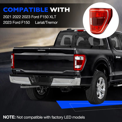 Rear Right Side Tail Light Brake Lamp w/ Blind Spot Fit 2021-23 Ford F-150 F150