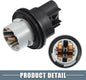 2pcs For Dodge Ram 1500 2500 3500 68083021AA Turn Signal Lamp Socket Connector