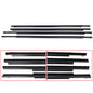 4Pcs New Front Rear Door Belt Moulding Weatherstrips For 2004-2009 Toyota Prius
