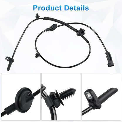 4x Front & Rear ABS Wheel Speed Sensor for Chevrolet Traverse Buick Saturn GMC A