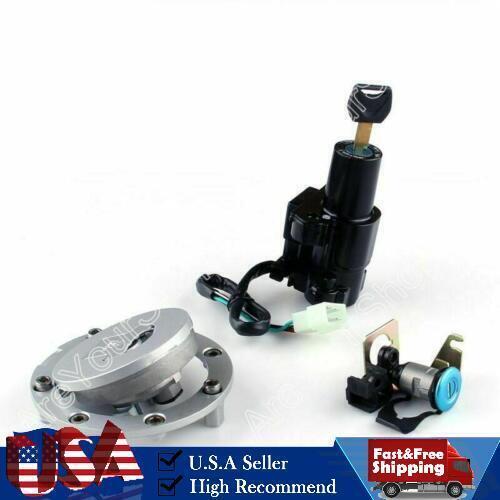 IGNITION SWITCH FUEL GAS CAP SEAT LOCK SET FOR HONDA VFR800 VFR 800 2003-2008