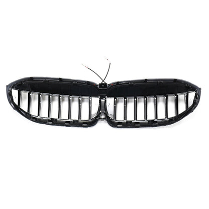 Glossy Black Kidney Grille Grill 51138072085 Fit BMW 3 Series G20 2019-2022