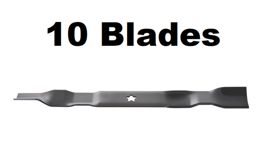 Solid Spare 10PK Oregon 195-005 Lawn Mower Mulching Blades 138971 42" Craftsman Husqvarna