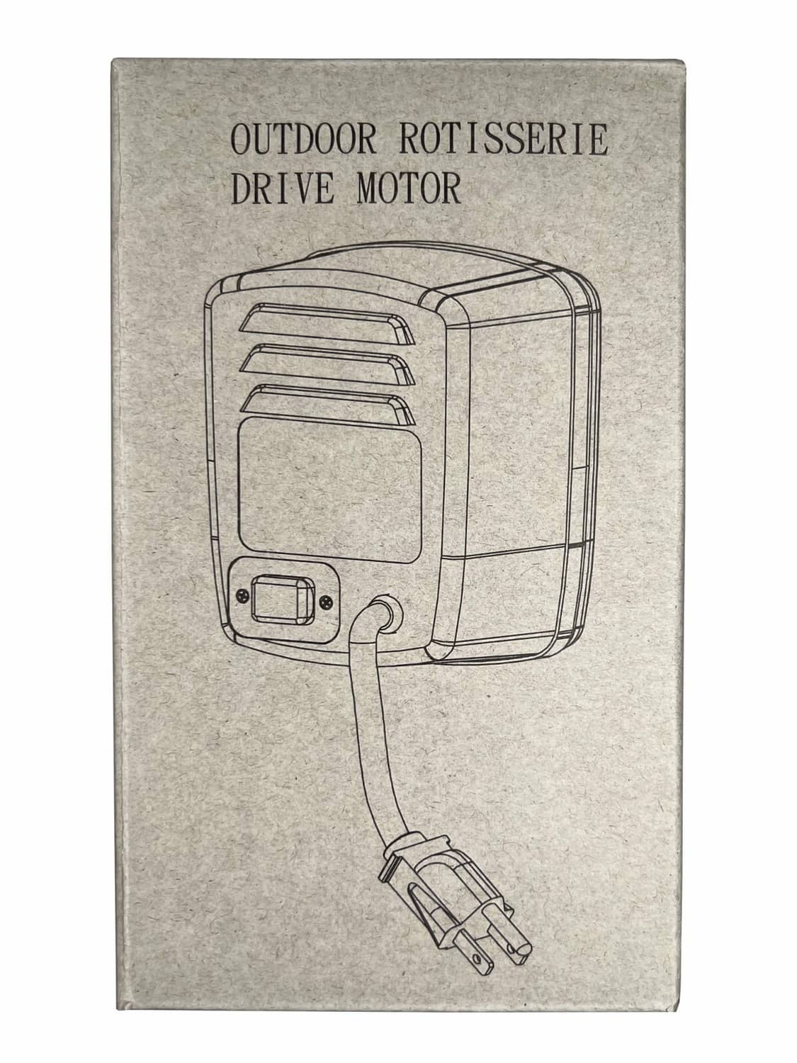 Solid Spare Weber 65579 Rotisserie Spit Motor w/ Cord for Weber 2 & 3 Burner Genesis Spirit