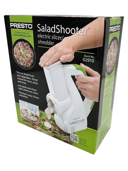 Solid Spare Presto 02910 Salad Shooter Electric Food Slicer and Shredder