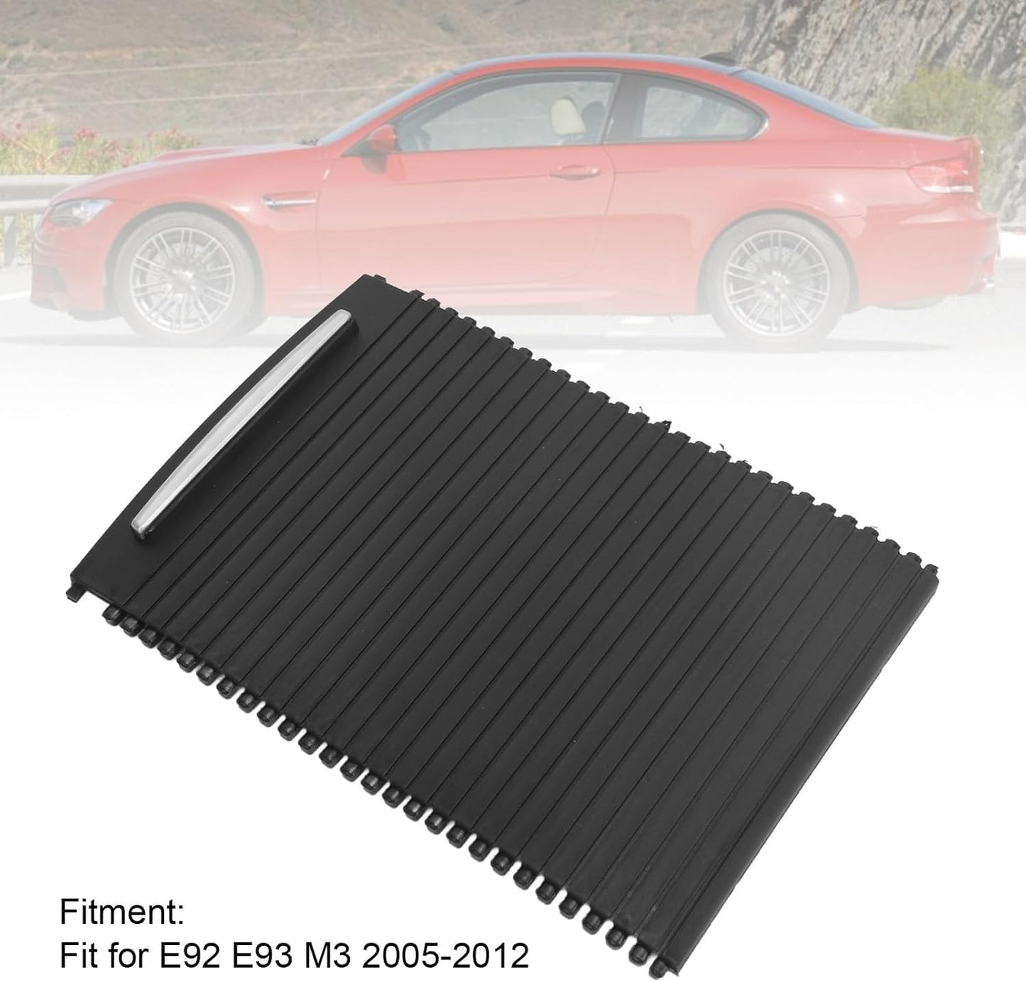 Rear Console Cup Holder Roller Box Cover for BMW E90 E92 M3 E93 335 51166963913