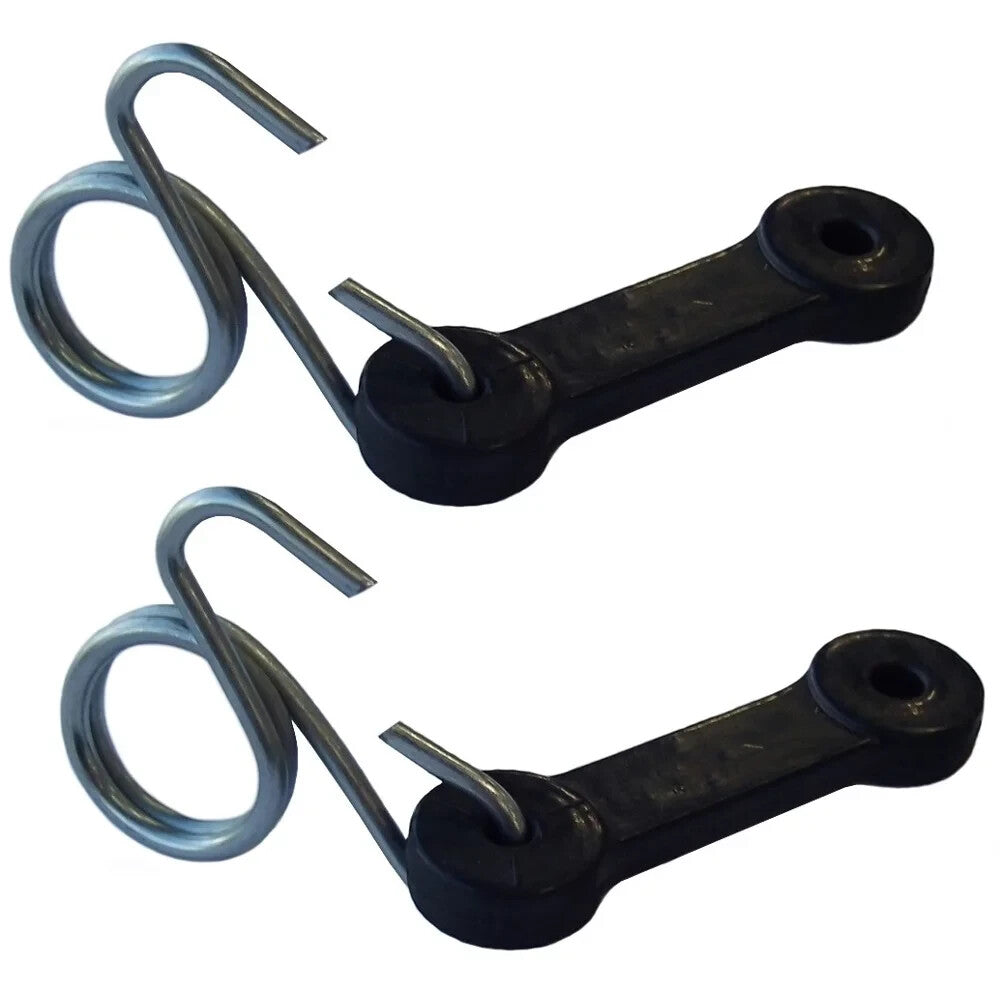 Solid Spare (2) Oregon 42-555 Latch Assemblies for Tractor Hoods Lawn Mower