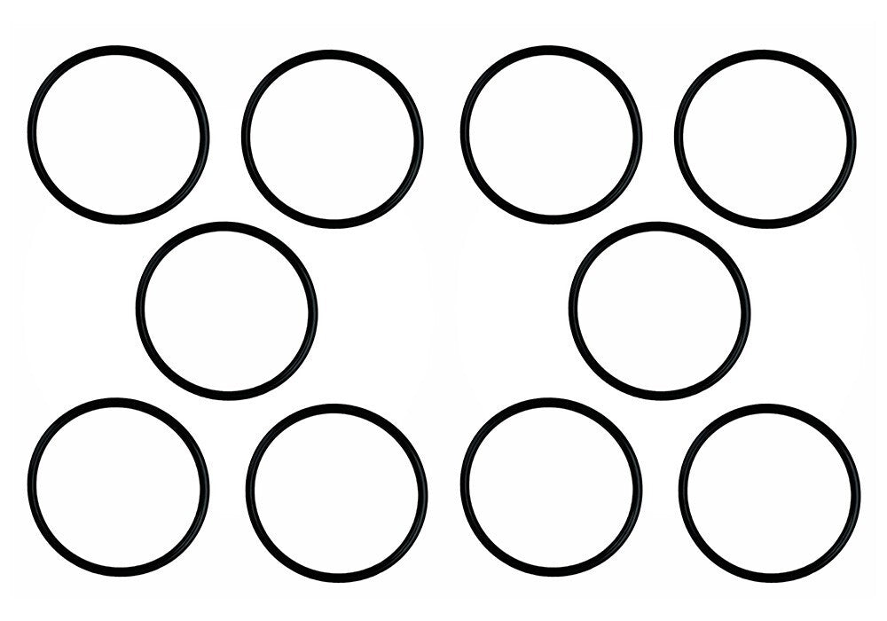 Solid Spare Pentair 521147 Intellichlor O-Rings Gaskets For Salt Generator - 10 PACK