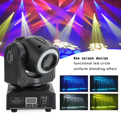100W LED Moving Head Stage Light RGBW Gobo Spot Club Disco DJ Party Lighting DMX