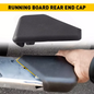 For 2015-2022 Ford F150 Left Rear Driving Running Board End Cap Driver Side 1PCS