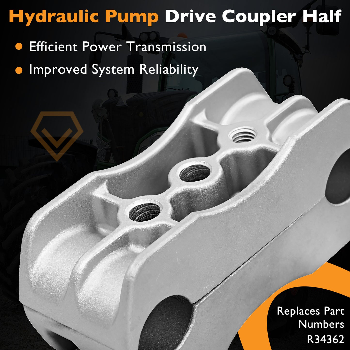 AR49427 Hydraulic Pump Coupler Repair Kit For John Deere Tractor 1830 2030 2040