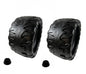Solid Spare (2) Power Wheels BCK85-2659 Jeep Wrangler Wheel and Retainer Cap Kit 00801-1451