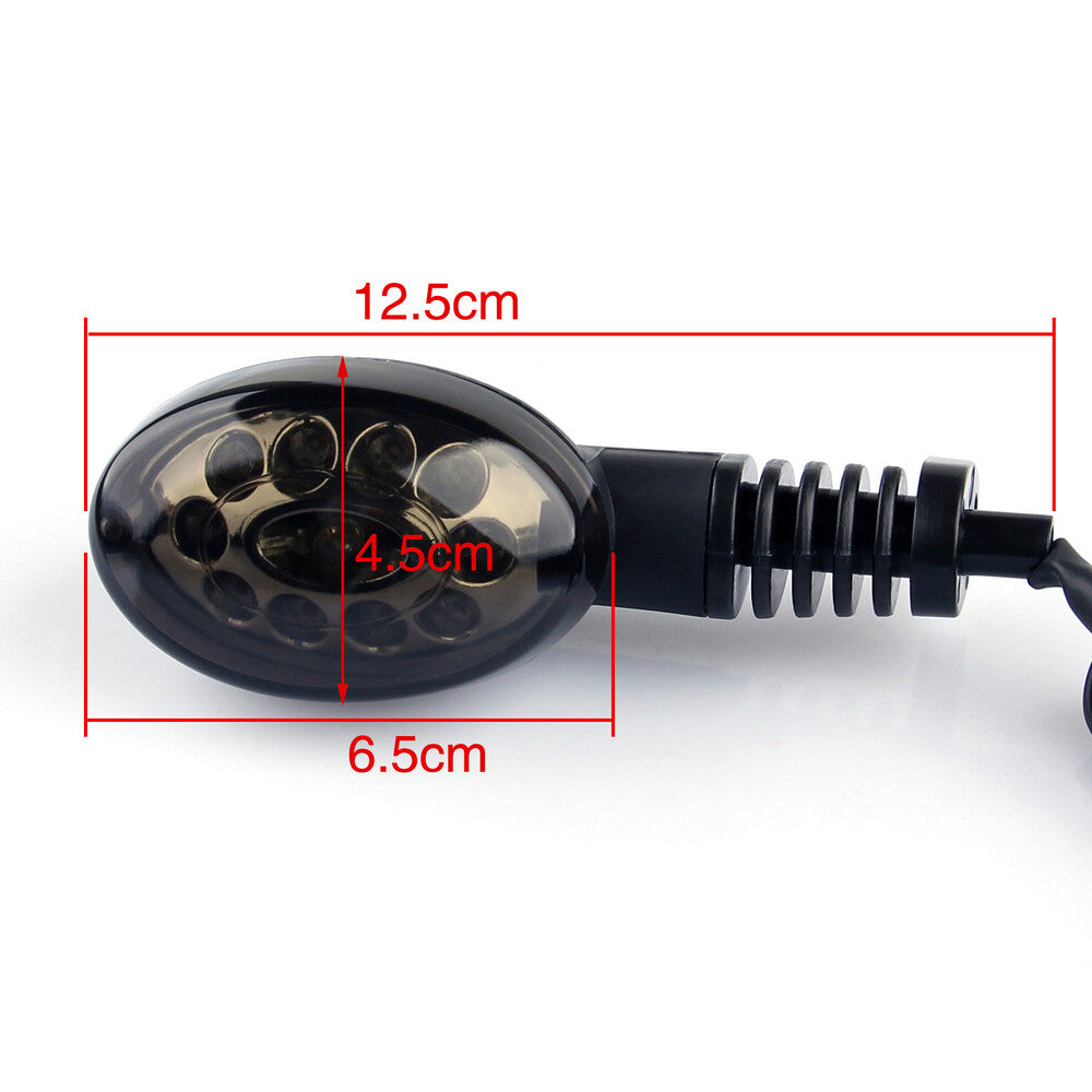 Front Rear Turn Signals Blinker Indicator Amber For Kawasaki NINJA 250R S
