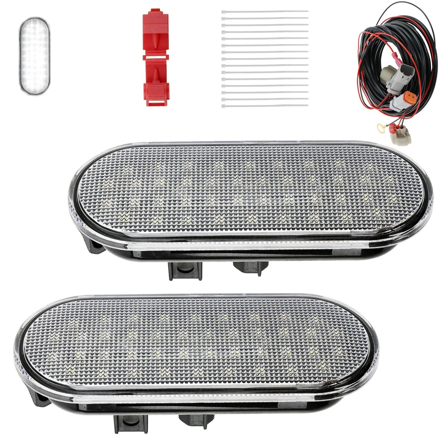 LED Truck Bed Light Lamp Assy Kit w/ Wires For 2021-25 Ford F-150 Plug-and-Play