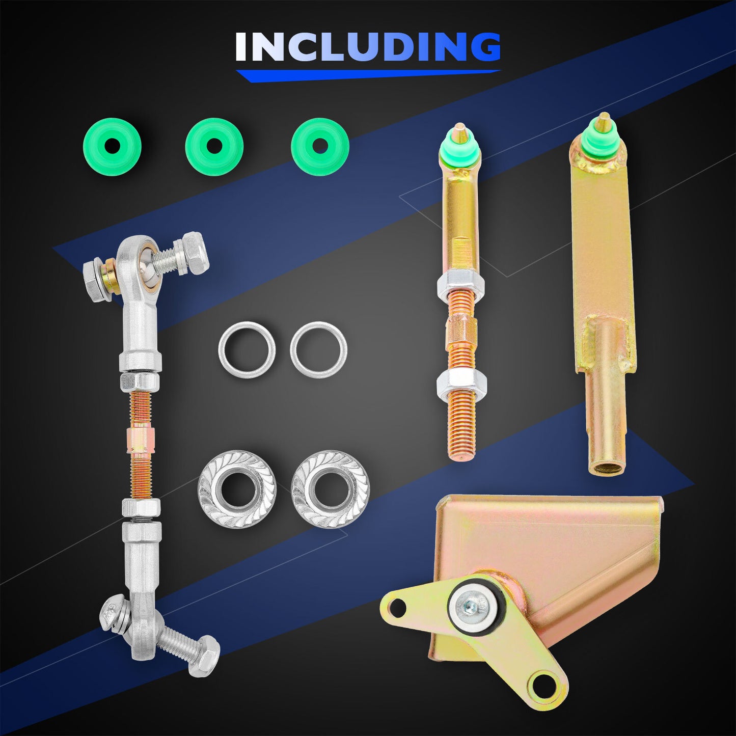 Transfer Case Shift Linkage Adapter Kit For 1997-06 Jeep Wrangler TJ LJ 4947100