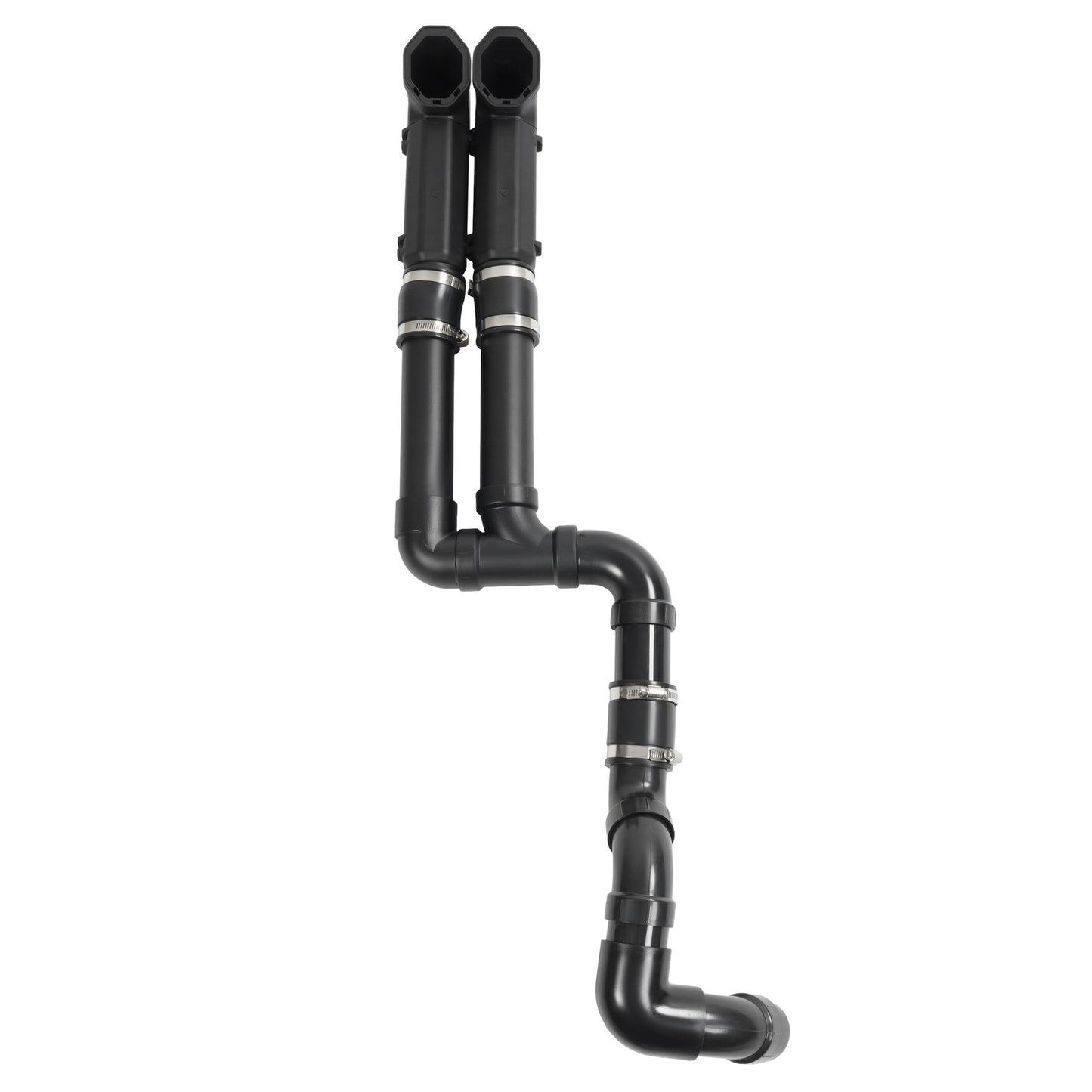 Solid Spare Snorkel Kit For Honda Pioneer 500 2015-2022 2021 Clamp-on Plastic (ABS+PVC)