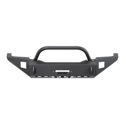 Solid Spare Front Steel Bumper w/ Bull Bar For 97-04 Dodge Dakota Durango 98 99 00 01 02 03
