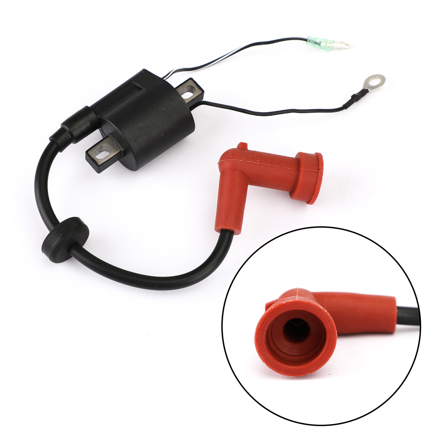 Outboard Engine Ignition Coil fit for Yamaha 40hp 40X E40X MHL 66T-85570-00 EY