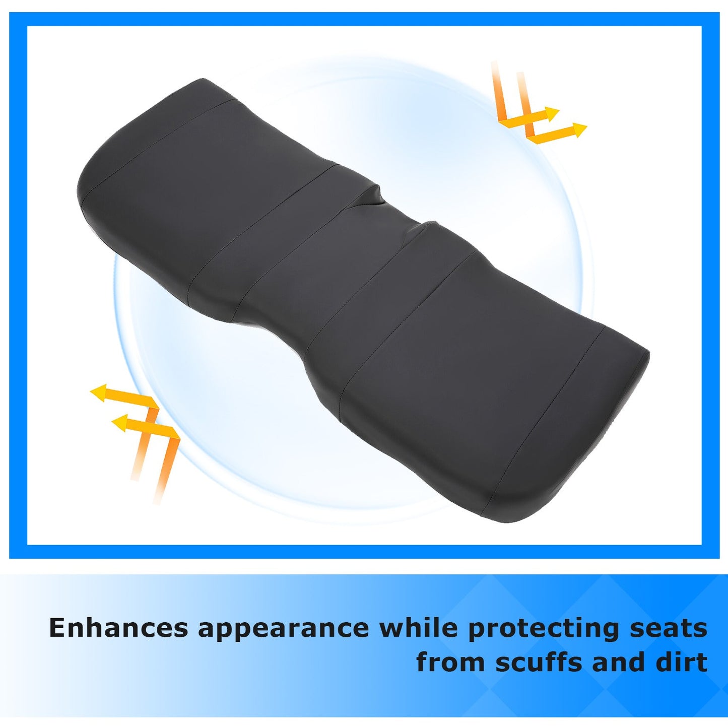 Solid Spare Bench Seat Bottom Cushion For John Deere Gators HPX, XUV 625i 825i #AM140946