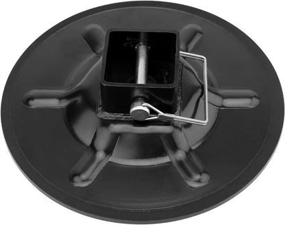 9" Diameter Rear Jack Foot Pad For 2" I.D Square Tube LC Hall Effect Ground