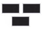 Solid Spare Replacement Carbon Filter for Samsung DE63-00367D, DE63-00367H, DE63-30016D 3 PK