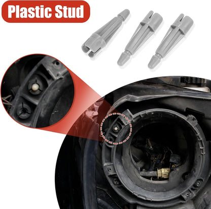 2x 7inch Headlight Mount Bracket Ring Bucket Base For 2007-2018 Jeep Wrangler JK