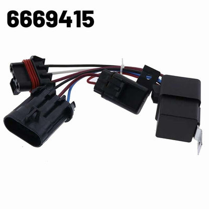6669415 Fuel Timer Solenoid Compatible With Bobcat 553 643 753 763 773 S70 E10
