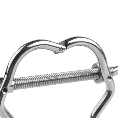 Stainless Steel Extreme Anal Spreader Vaginal Dilator/Vaginal Speculum Mirror US