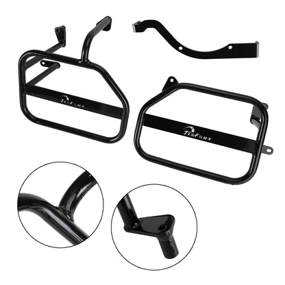 Side Saddle Bag Mounting Bracket Black Fit For Honda Ct125 20-22 Trail 125 21-22