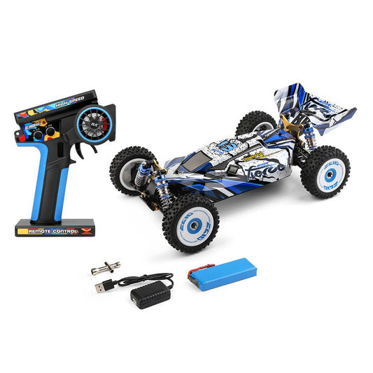 Solid Spare Wltoys 124017 Brushless RTR 1/12 2.4G 4WD 75km/h RC Car Metal Chassis Toy Gift