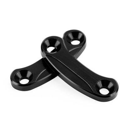 Black mirror delete blanking block off plates For Kawasaki ZX-10R 2016-2023 2022