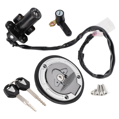 IGNITION KEY SWITCH FEUL CAP SEAT LOCK SET FOR YAMAHA YZF-R3 MT-03 ABS 2019-2024