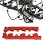 Red Ignition Coil Wiring Harness Conduit For Audi A6 Q5 A5 A8 10-17 A4 Q7 10-16