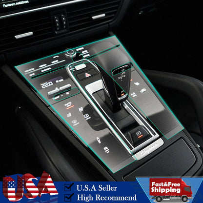 Navigation TPU Screen Protector Film For Porsche Cayenne 2.9T 3.0T 2018-2022