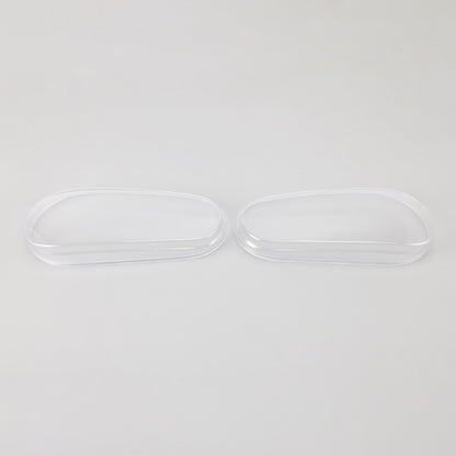 Left+Right Headlight Lens Shell Cover Lampshade For VW MK4 Golf/GTI/R32 99-2005
