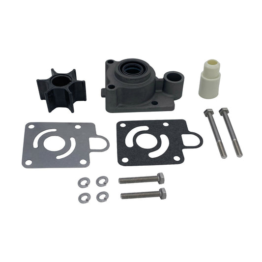 Solid Spare Water Pump Impeller Kit with Housing for Chrysler Force 85-140 HP 1979-89 FK1069