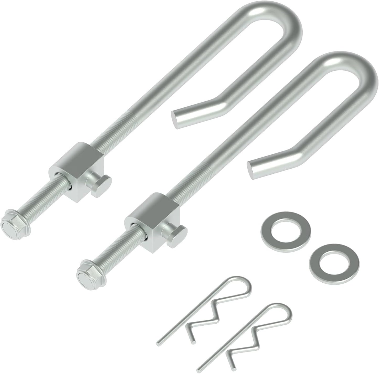 2 Deck Lift Bolt Nut Trunnion fits John Deere S130 S140 S160 S170 S180 S220 S240
