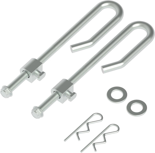 2 Deck Lift Bolt Nut Trunnion fits John Deere S130 S140 S160 S170 S180 S220 S240