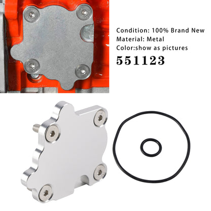 Gen V LT Vacuum Pump Flange Cover Plate Adapter 551123 For LT1 LT2 L82 L83