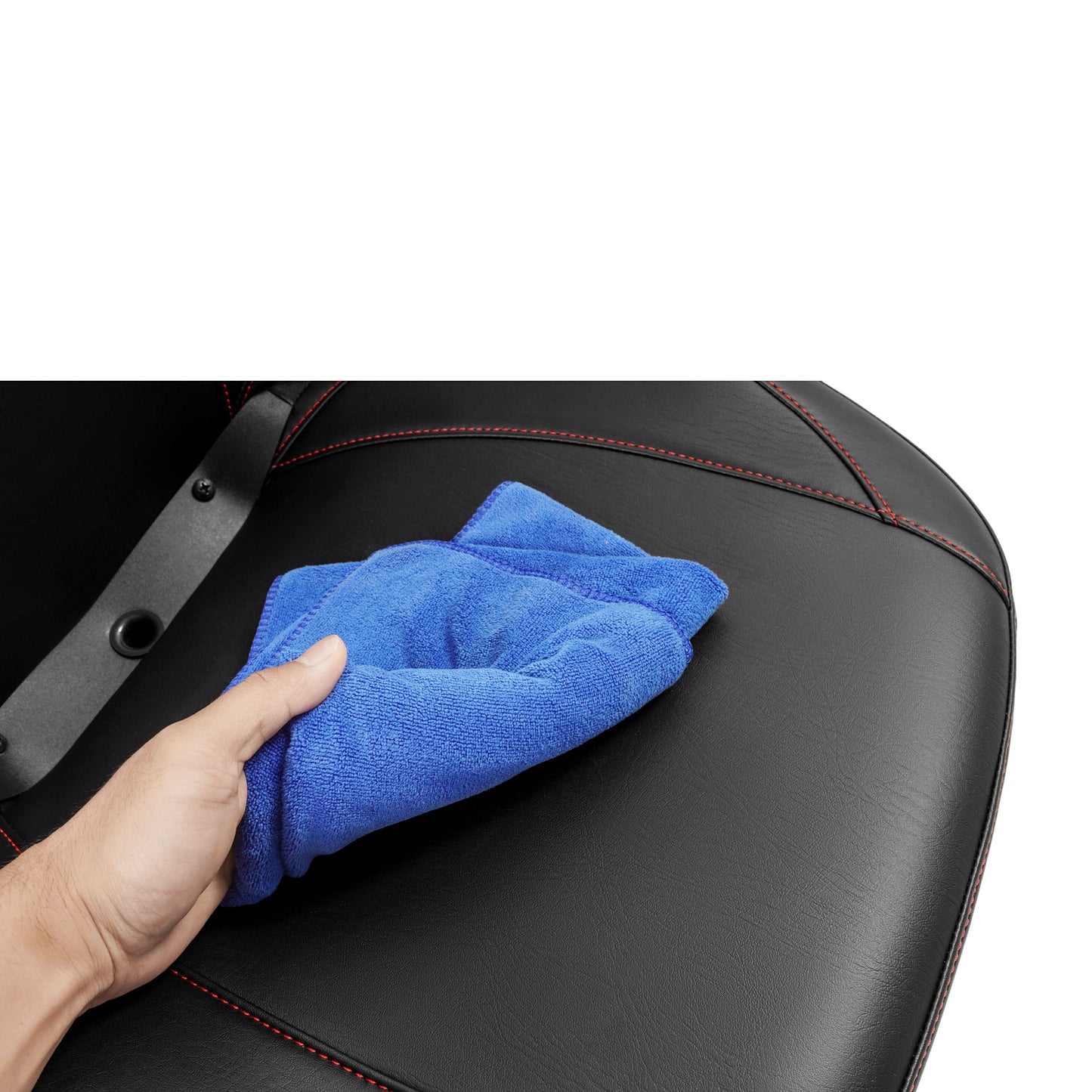 Solid Spare 2PCS Black Sewn Bucket Seats For Yamaha Rhino 450 660 700 #5UG-F4710-00-00