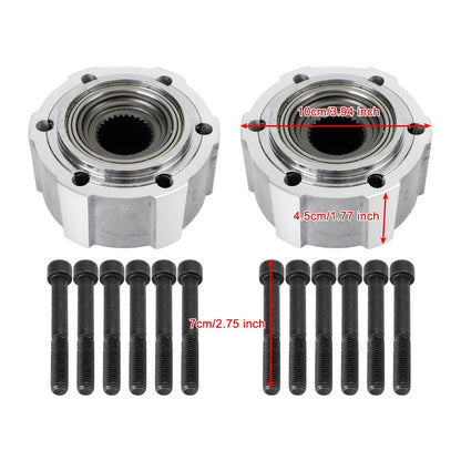 2pcs Manual Locking Hubs -28 Spline 40250-2S610 For Nissan D21 Base/SE/XE Pickup
