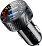 36W Car Cigarette Lighter Socket Dual USB Fast Charger Power LED Adapter Outlet