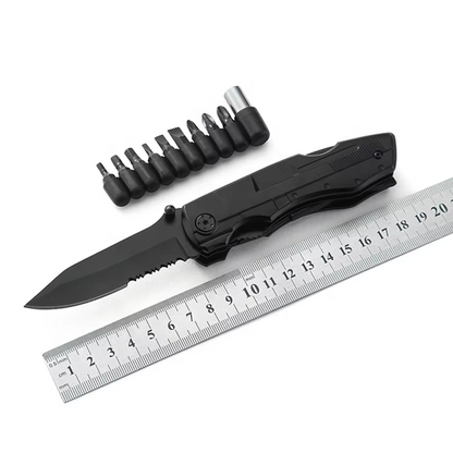 18-in-1 Multi Tool Knife Folding Pocket Pliers Outdoor Survival Tool w/ Sheath