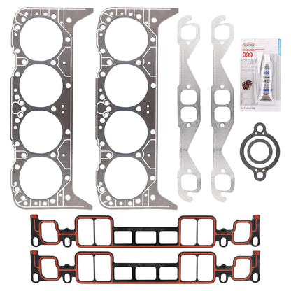 Cylinder Head Gasket Set For 350 CID Mercruiser Volvo Penta Crusader GM Marine