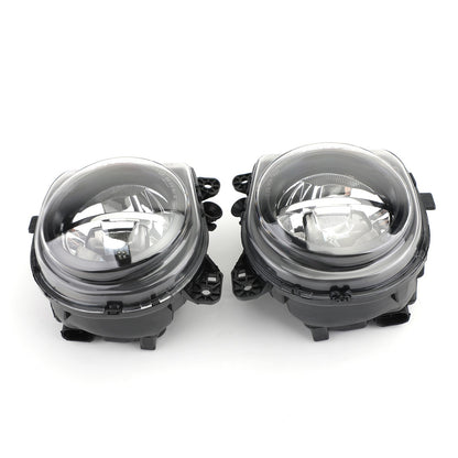 Pair LH+RH Front LED Fog Lights Lamps Foglights For BMW 5 Series F10 F07 LCI CT,